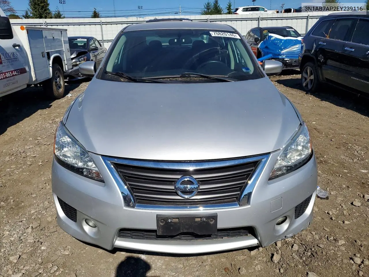 2014 NISSAN SENTRA VIN 3N1AB7AP2EY239116 — фото 5