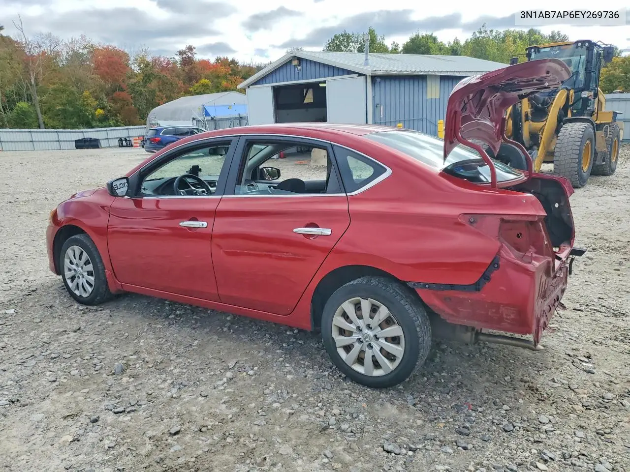 2014 NISSAN SENTRA VIN 3N1AB7AP6EY269736 — фото 2