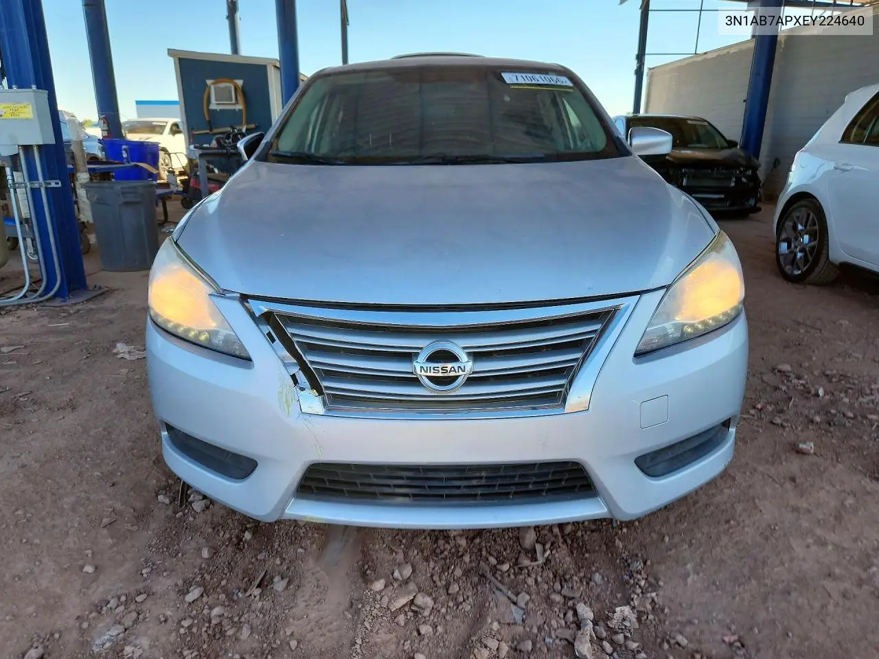 2014 NISSAN SENTRA VIN 3N1AB7APXEY224640 — фото 5