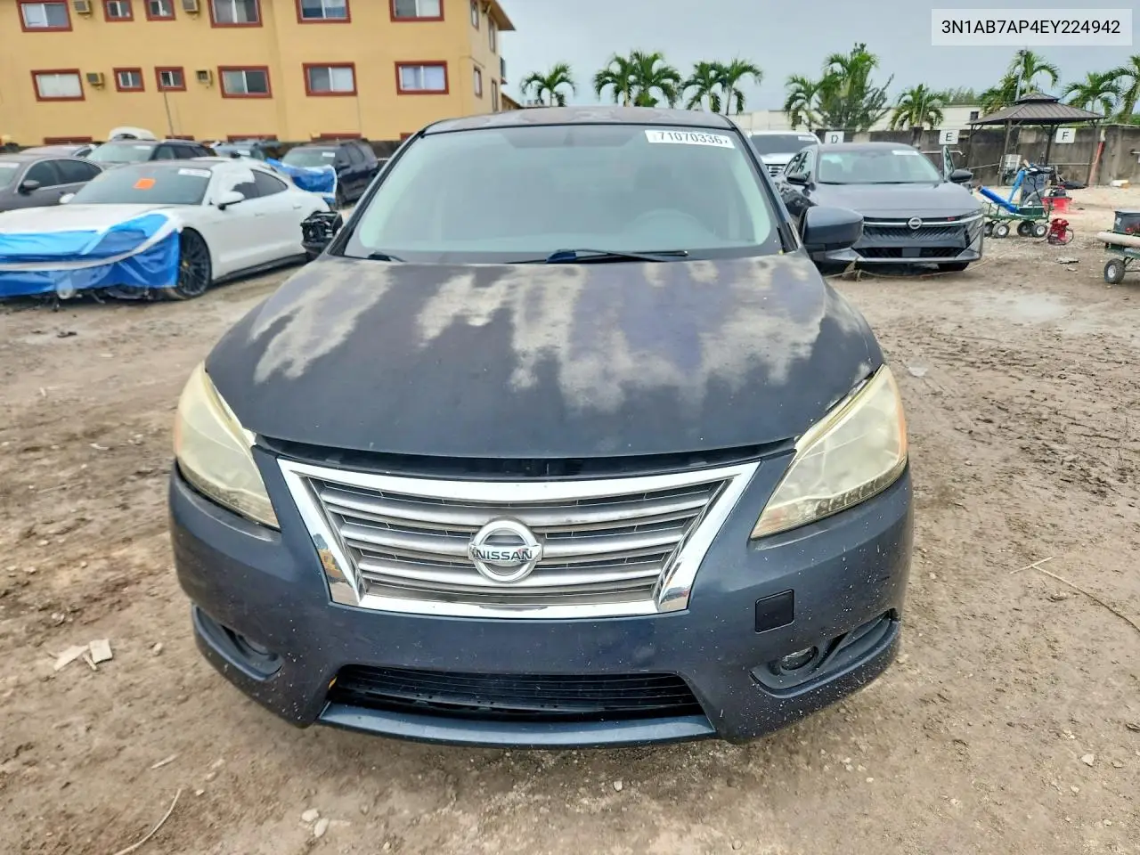 2014 NISSAN SENTRA VIN 3N1AB7AP4EY224942 — фото 5