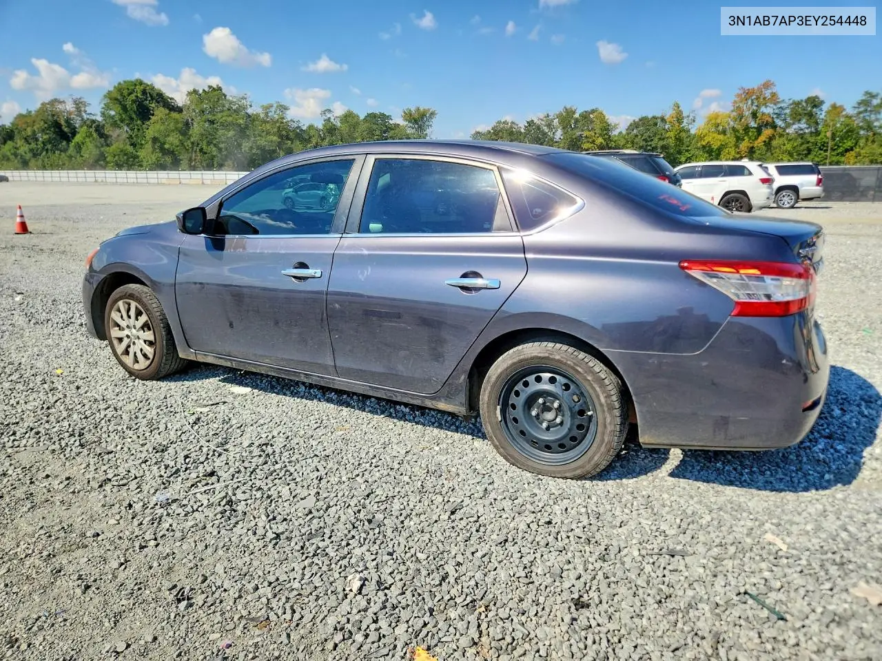 2014 NISSAN SENTRA VIN 3N1AB7AP3EY254448 — фото 2