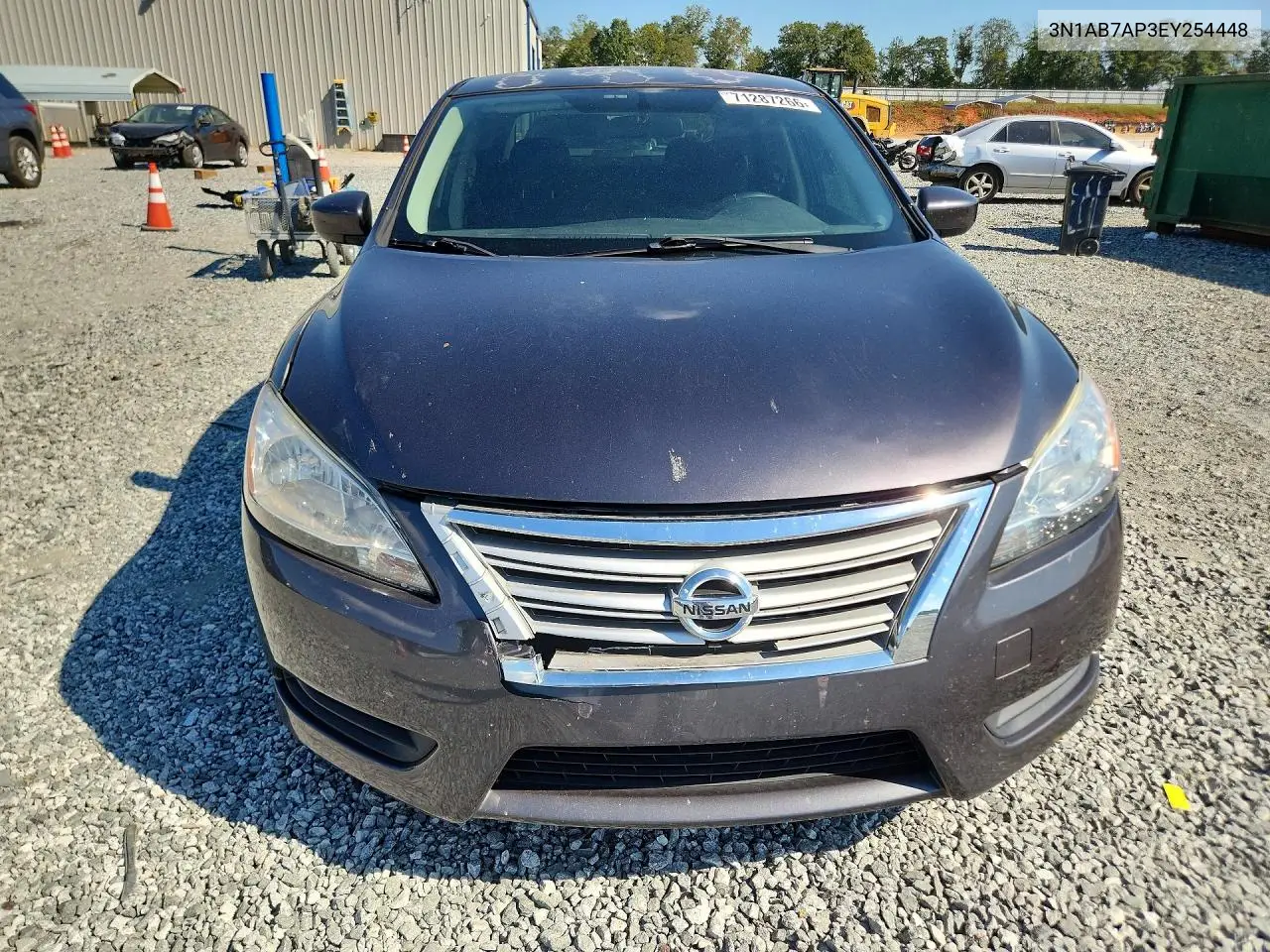 2014 NISSAN SENTRA VIN 3N1AB7AP3EY254448 — фото 5