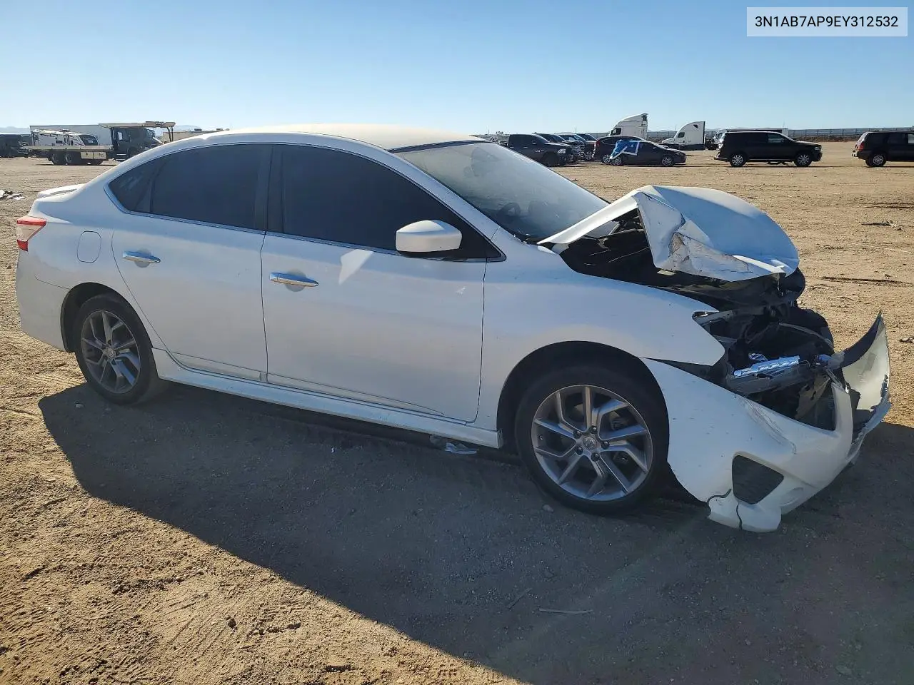 2014 NISSAN SENTRA VIN 3N1AB7AP9EY312532 — фото 4