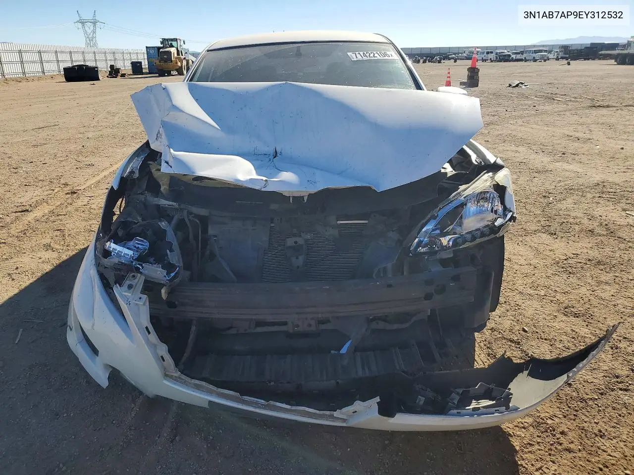 2014 NISSAN SENTRA VIN 3N1AB7AP9EY312532 — фото 5