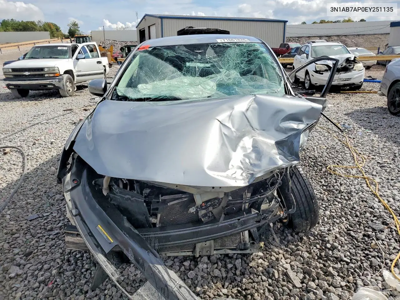 2014 NISSAN SENTRA VIN 3N1AB7AP0EY251135 — фото 5