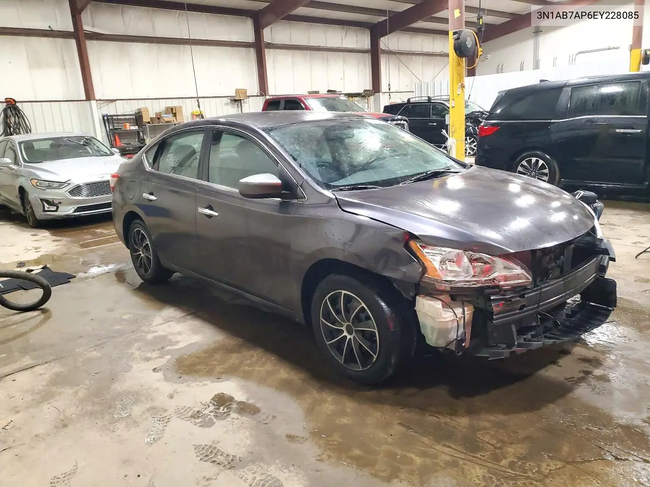 2014 NISSAN SENTRA VIN 3N1AB7AP6EY228085 — фото 4