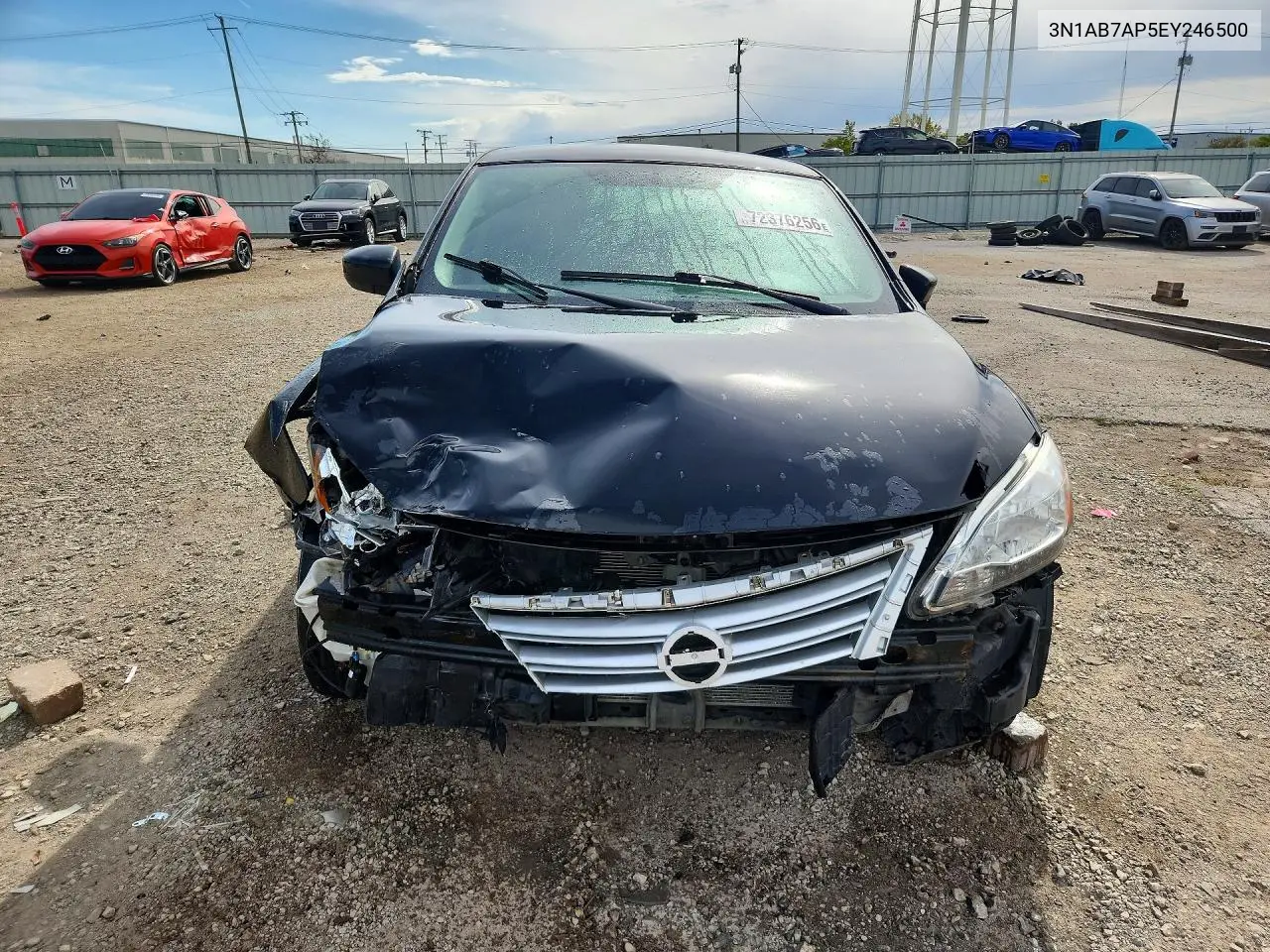 2014 NISSAN SENTRA VIN 3N1AB7AP5EY246500 — фото 5