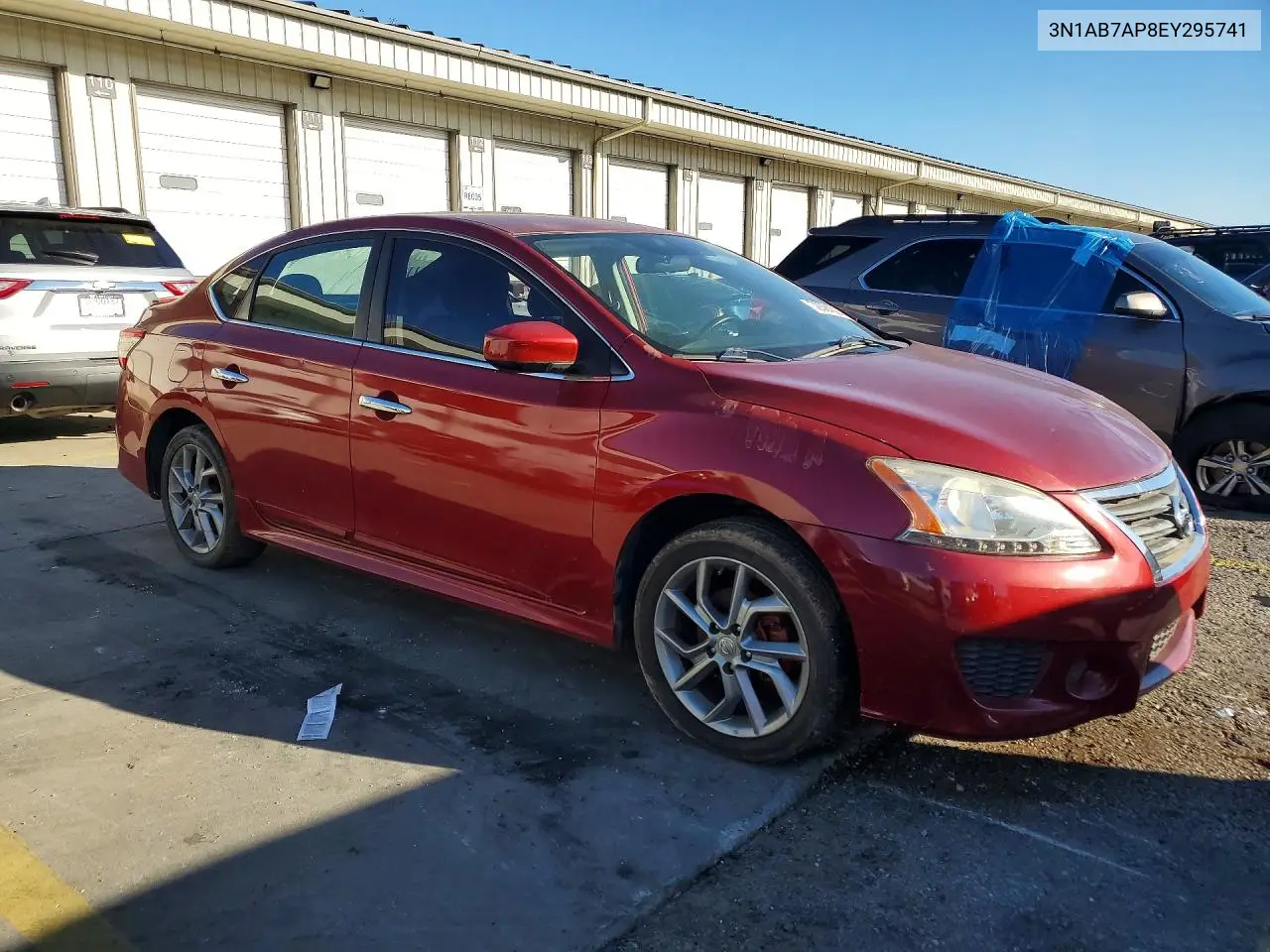 2014 NISSAN SENTRA VIN 3N1AB7AP8EY295741 — фото 4