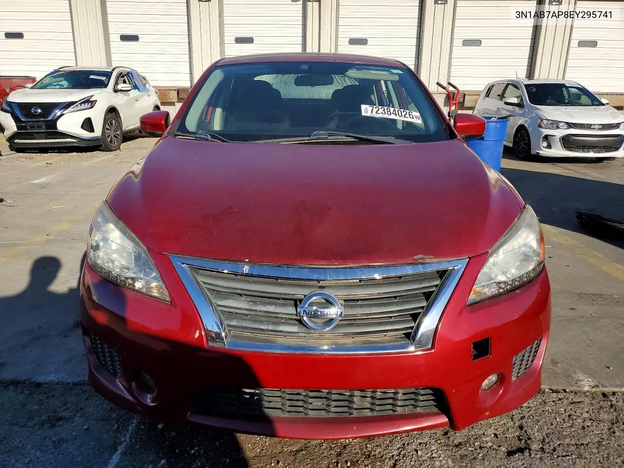 2014 NISSAN SENTRA VIN 3N1AB7AP8EY295741 — фото 5