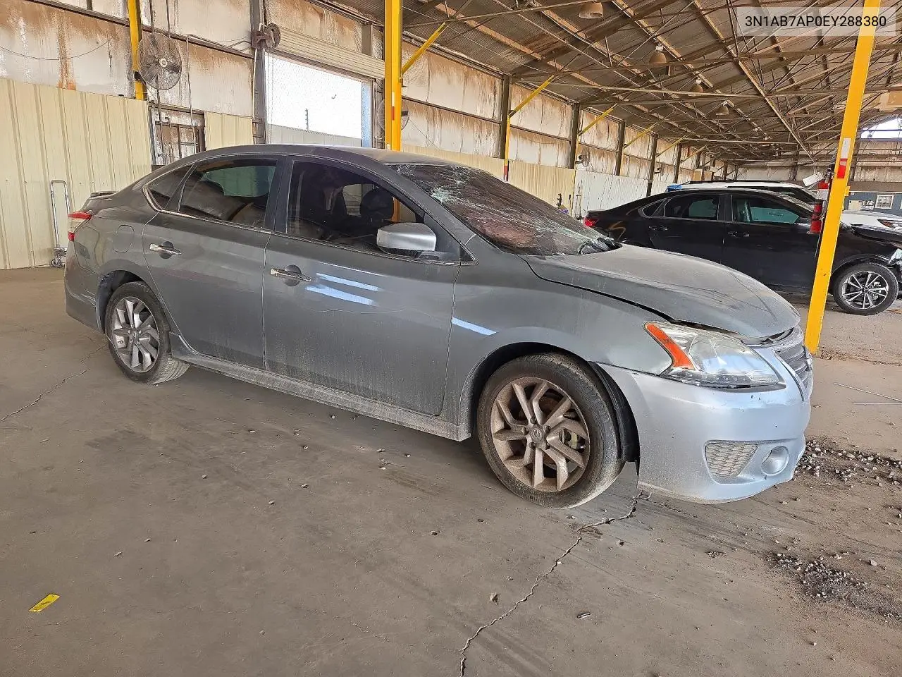 2014 NISSAN SENTRA VIN 3N1AB7AP0EY288380 — фото 4