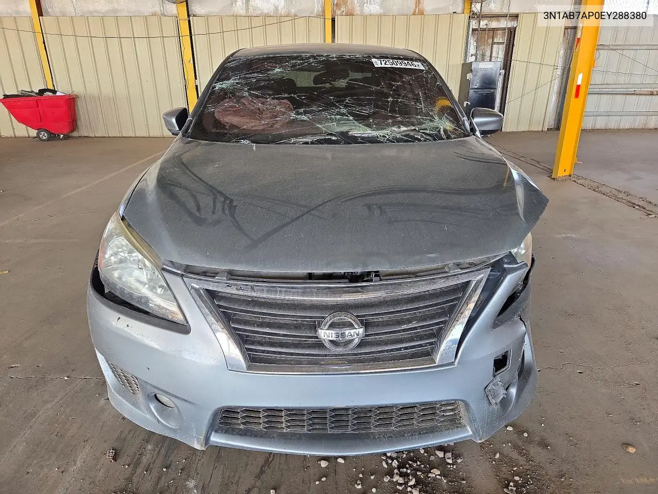 2014 NISSAN SENTRA VIN 3N1AB7AP0EY288380 — фото 5