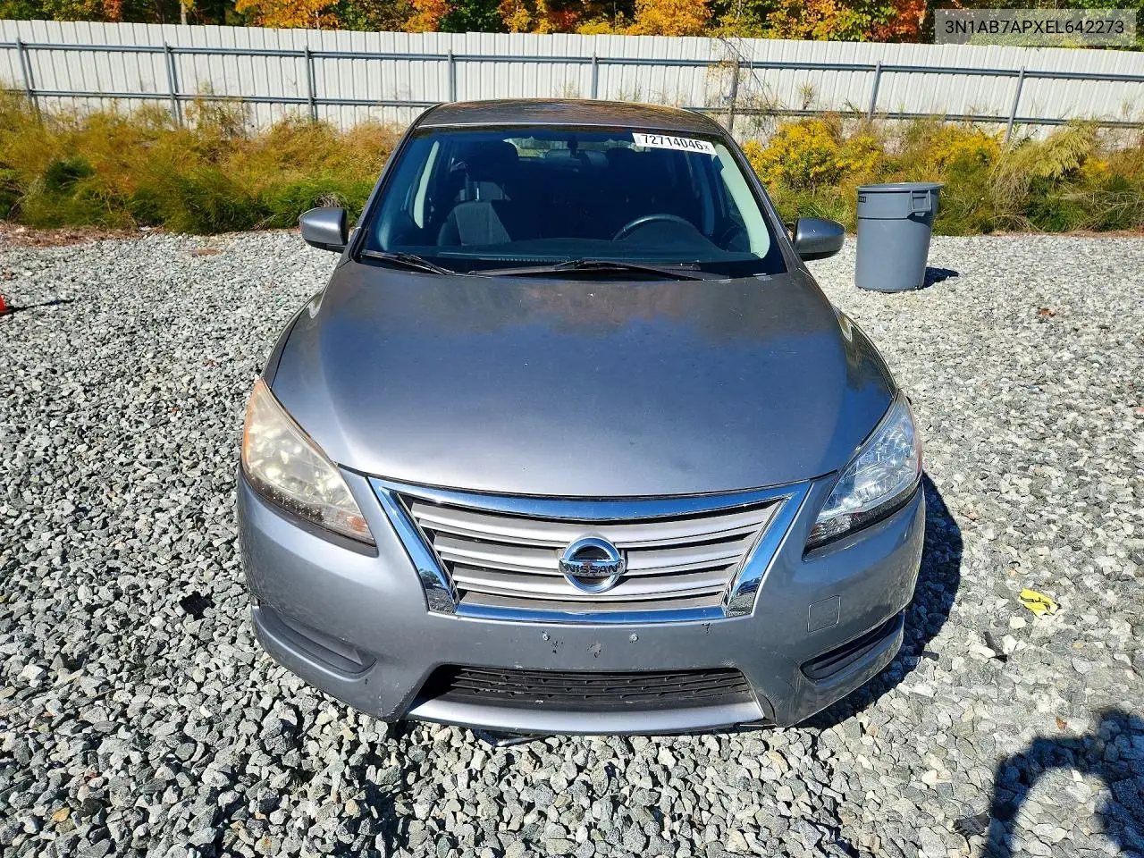 2014 NISSAN SENTRA VIN 3N1AB7APXEL642273 — фото 5