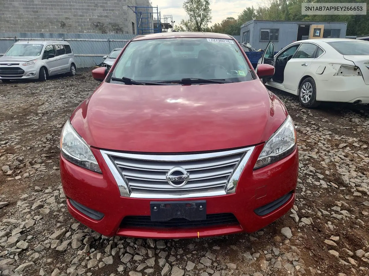 2014 NISSAN SENTRA VIN 3N1AB7AP9EY266653 — фото 5