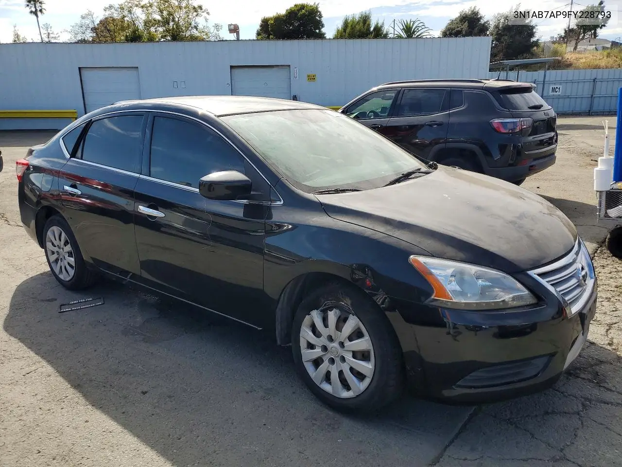 2015 NISSAN SENTRA VIN 3N1AB7AP9FY228793 — фото 4