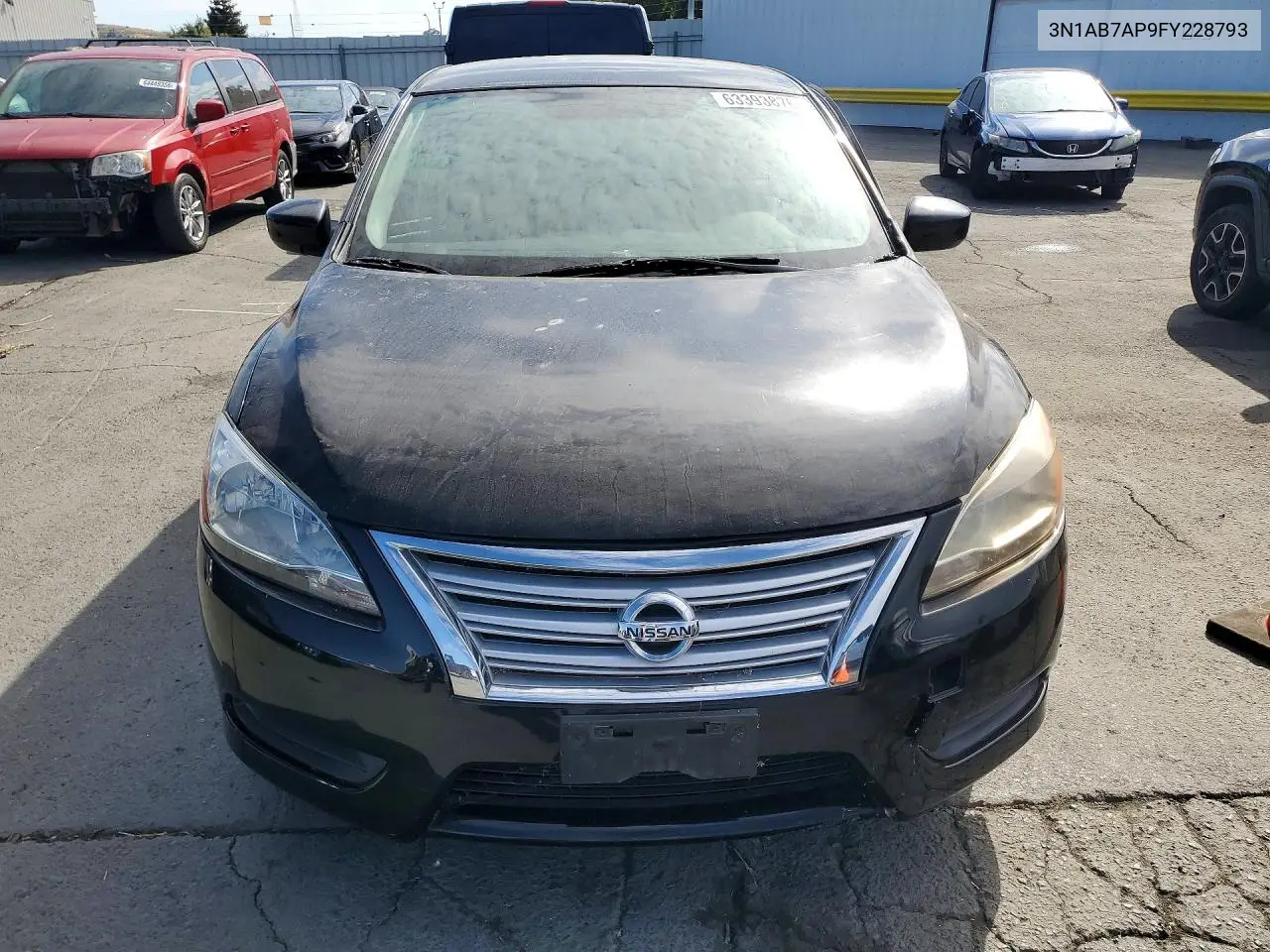 2015 NISSAN SENTRA VIN 3N1AB7AP9FY228793 — фото 5