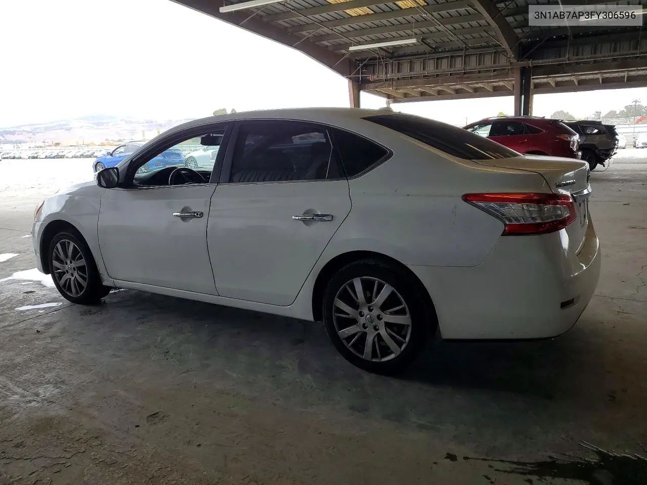 2015 NISSAN SENTRA VIN 3N1AB7AP3FY306596 — фото 2