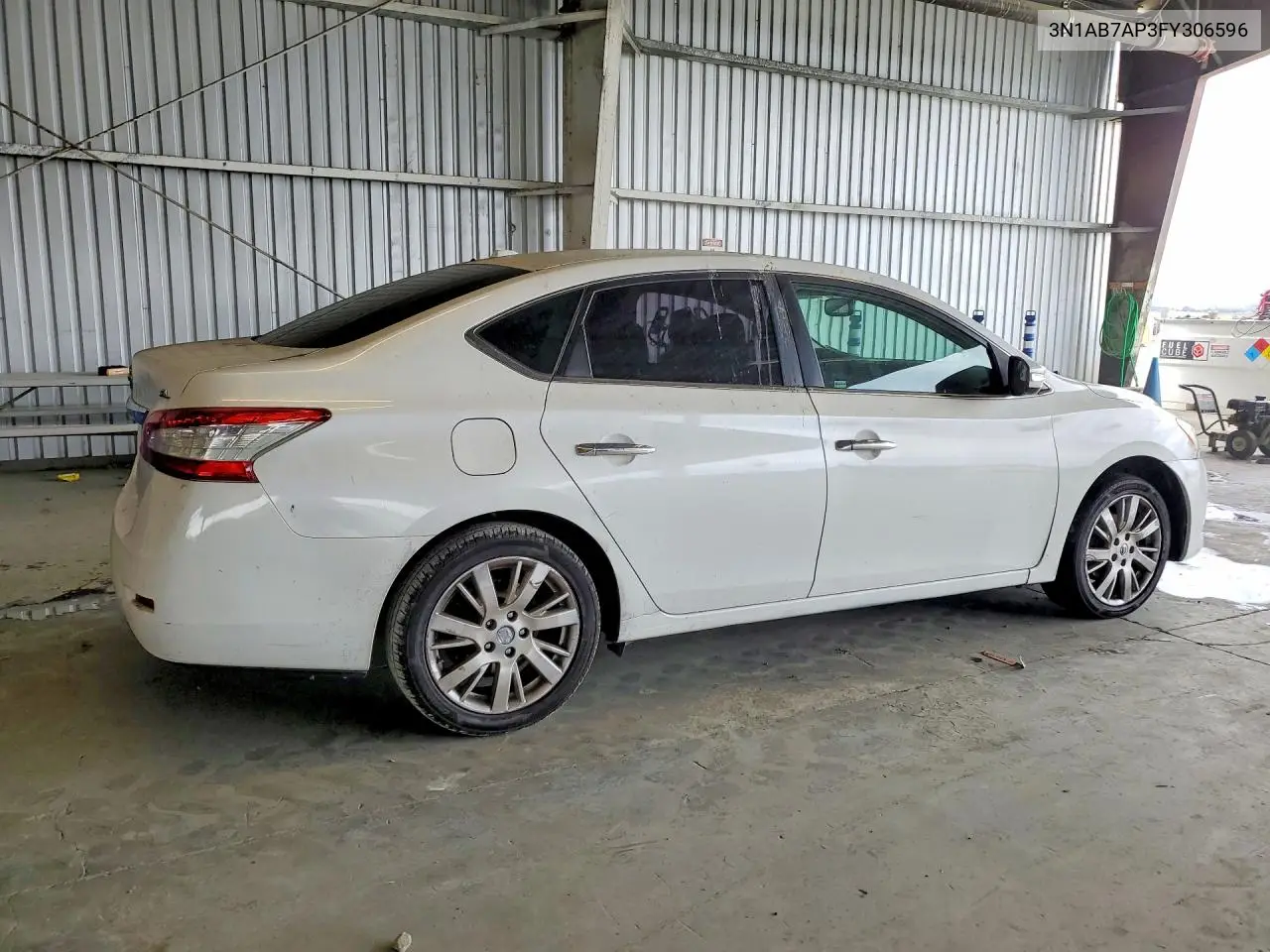 2015 NISSAN SENTRA VIN 3N1AB7AP3FY306596 — фото 3