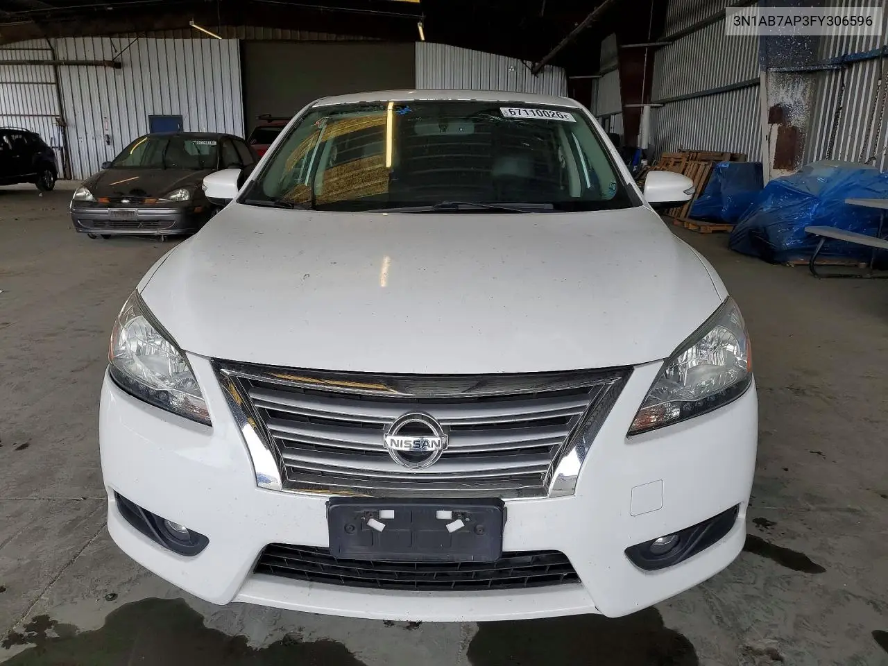 2015 NISSAN SENTRA VIN 3N1AB7AP3FY306596 — фото 5