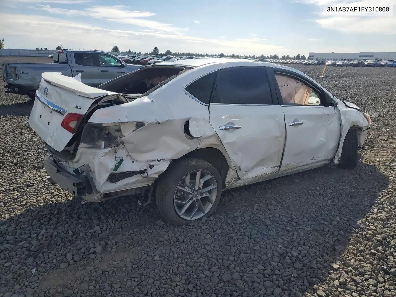 2015 NISSAN SENTRA VIN 3N1AB7AP1FY310808 — фото 3