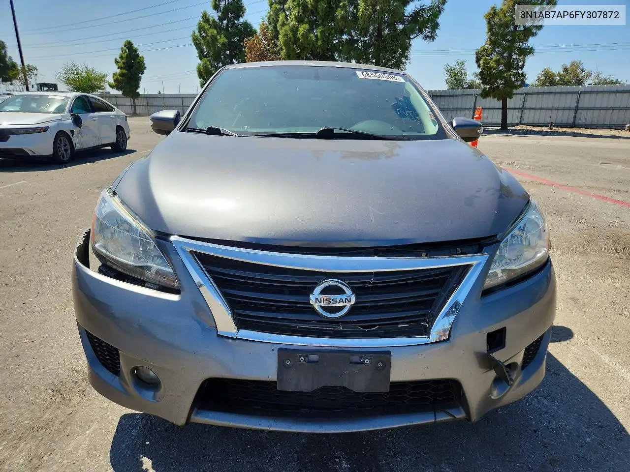 2015 NISSAN SENTRA VIN 3N1AB7AP6FY307872 — фото 5