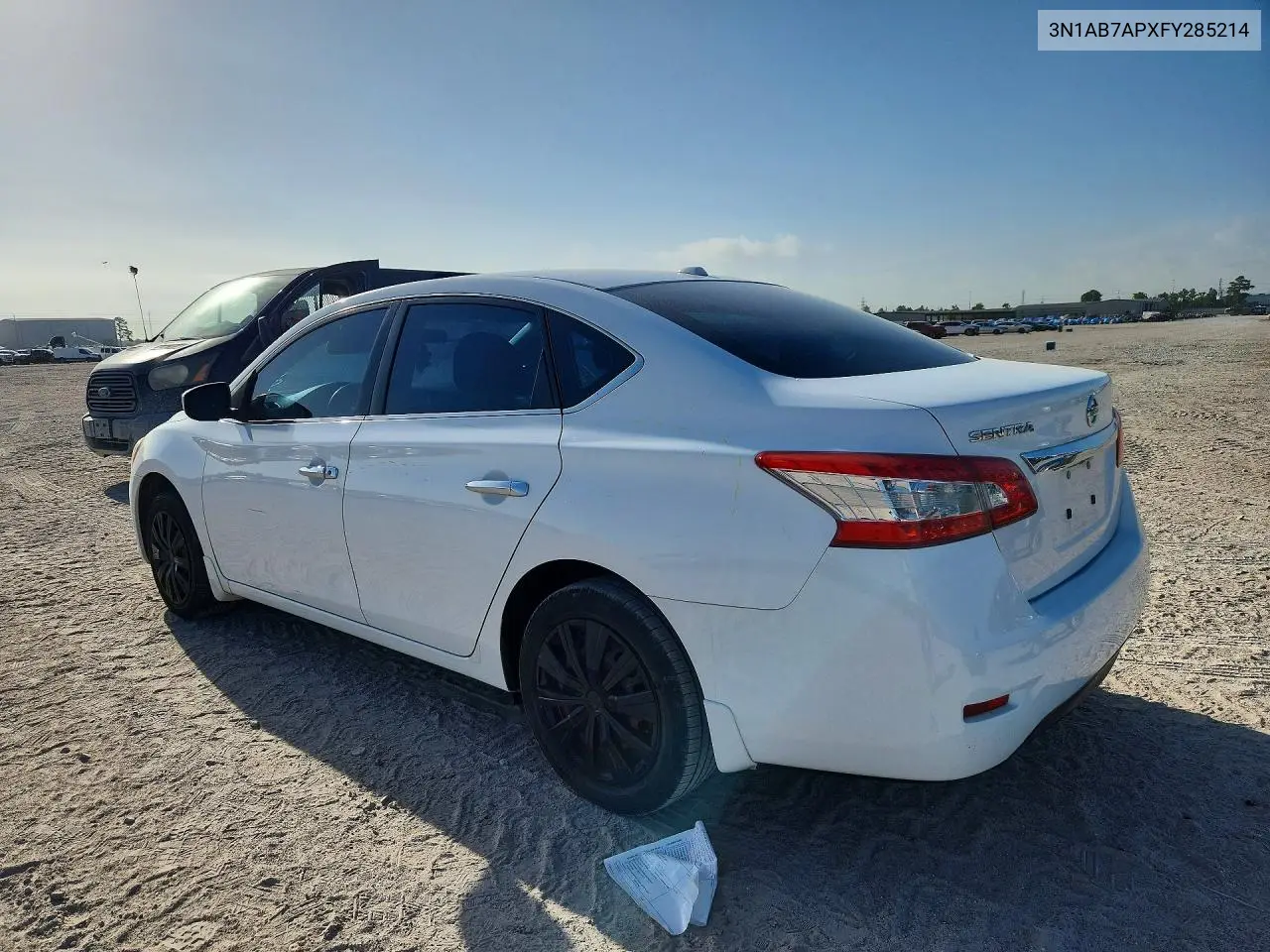 2015 NISSAN SENTRA VIN 3N1AB7APXFY285214 — фото 2