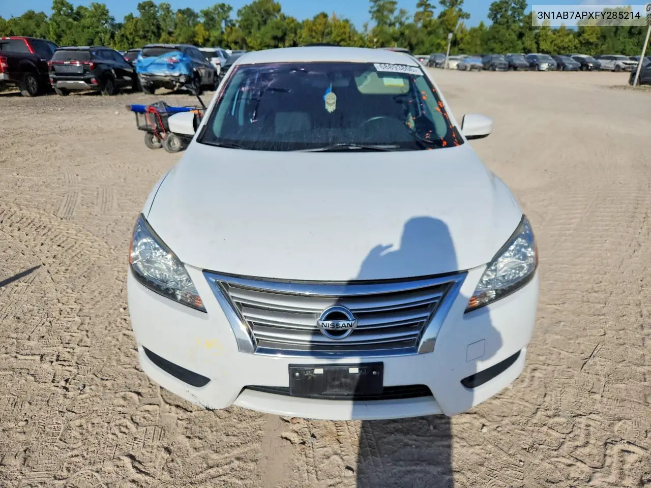 2015 NISSAN SENTRA VIN 3N1AB7APXFY285214 — фото 5