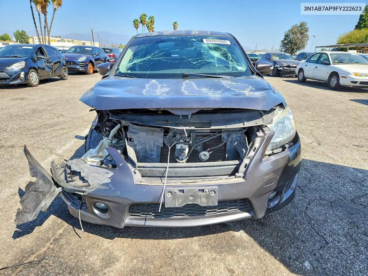 2015 NISSAN SENTRA VIN 3N1AB7AP9FY222623 — фото 5