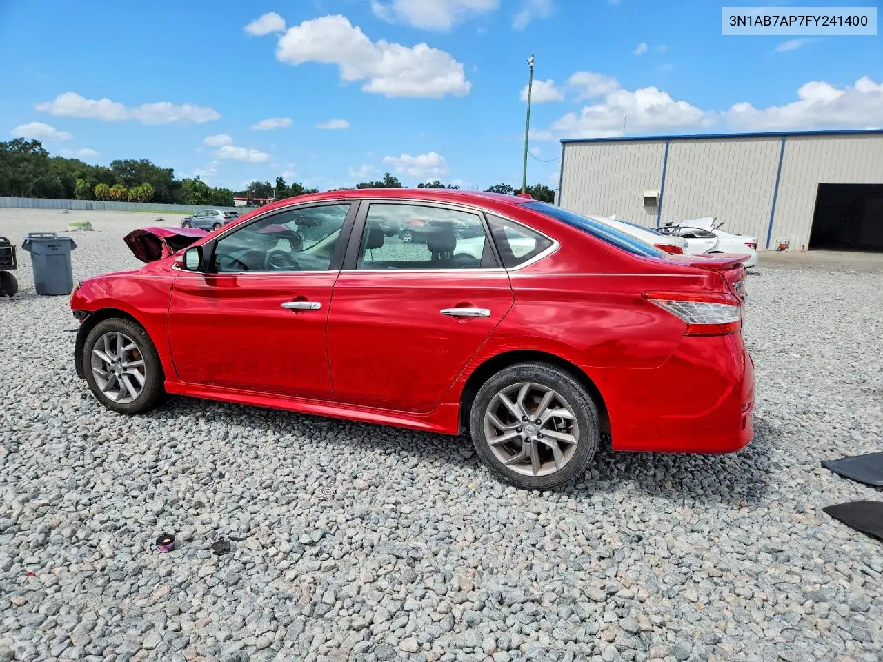 2015 NISSAN SENTRA VIN 3N1AB7AP7FY241400 — фото 2