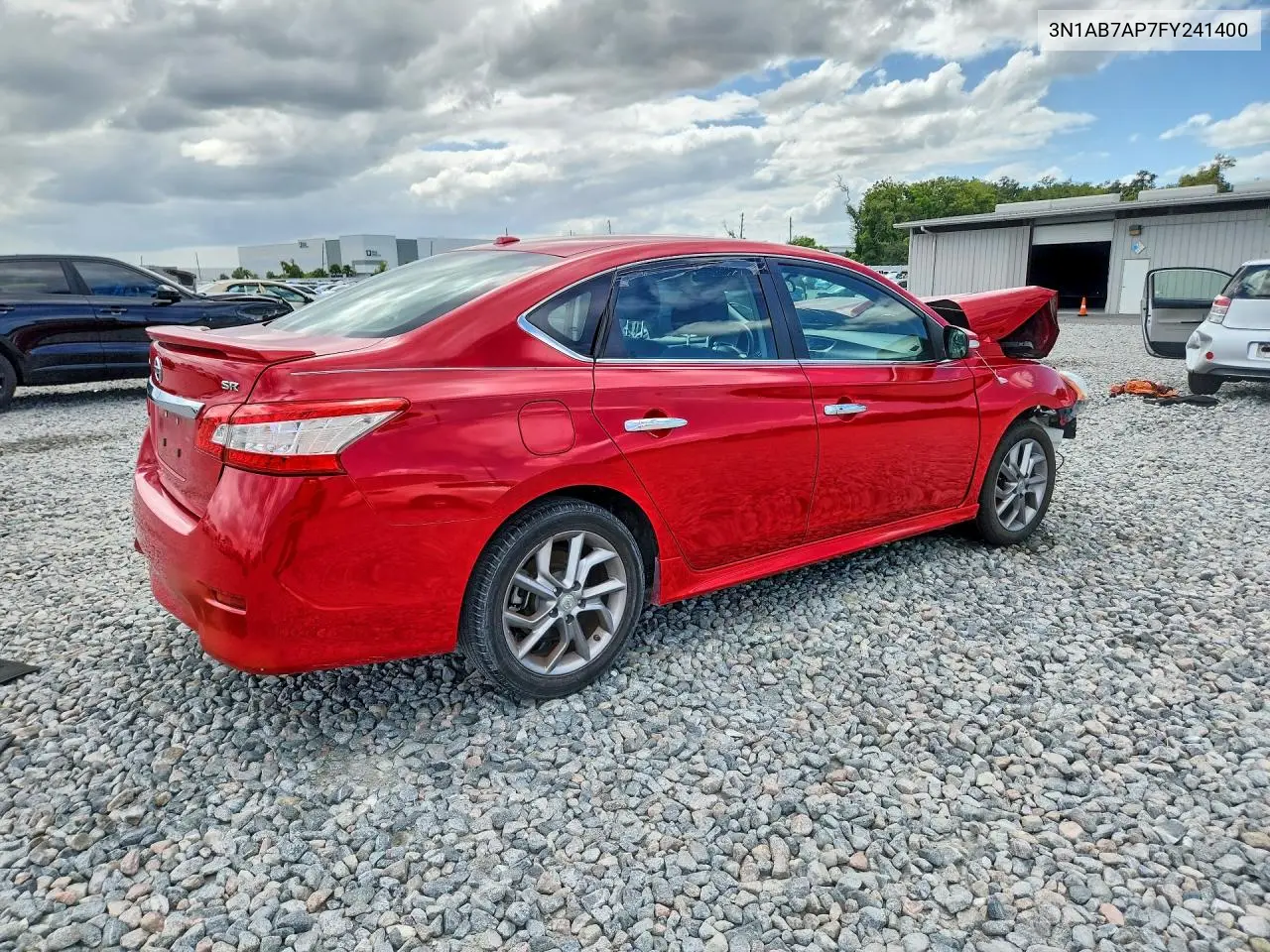 2015 NISSAN SENTRA VIN 3N1AB7AP7FY241400 — фото 3