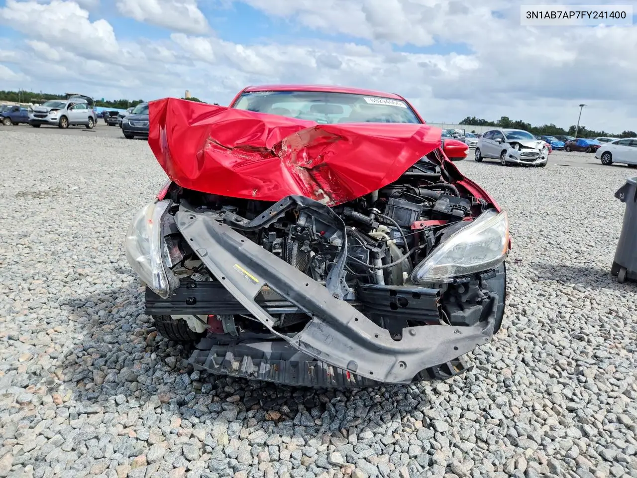 2015 NISSAN SENTRA VIN 3N1AB7AP7FY241400 — фото 5