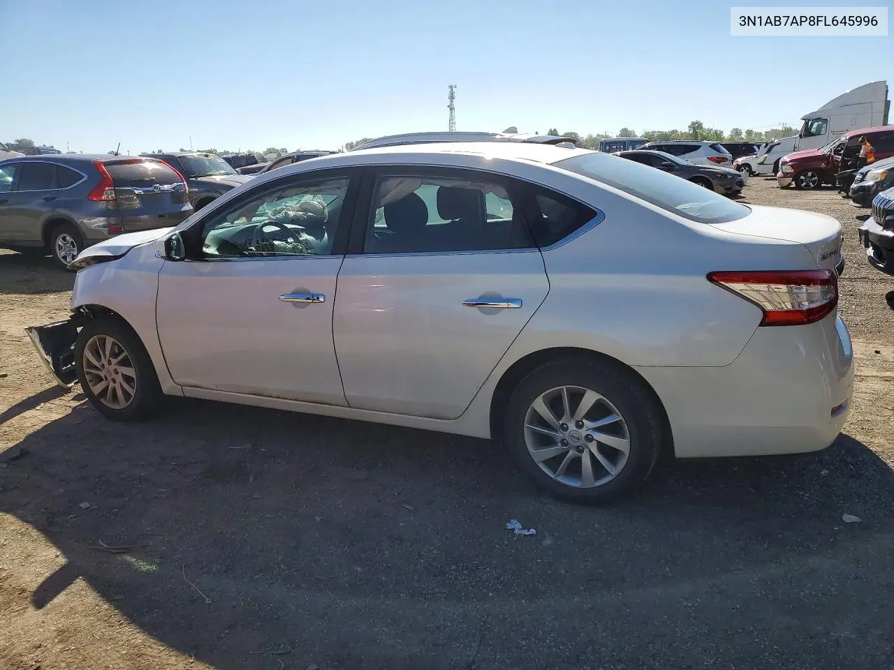 2015 NISSAN SENTRA VIN 3N1AB7AP8FL645996 — фото 2