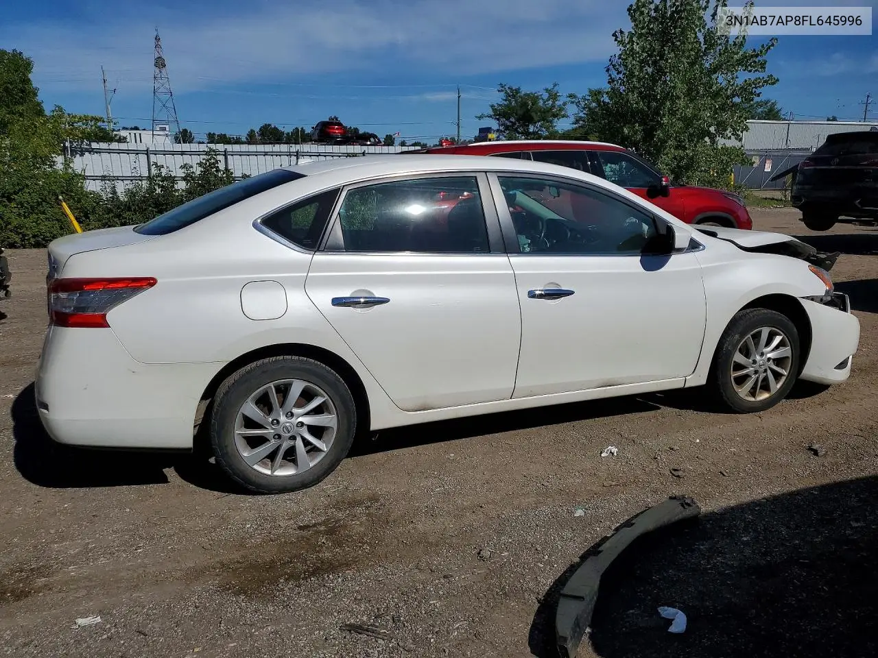 2015 NISSAN SENTRA VIN 3N1AB7AP8FL645996 — фото 3