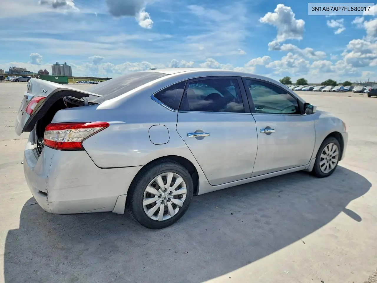2015 NISSAN SENTRA VIN 3N1AB7AP7FL680917 — фото 3