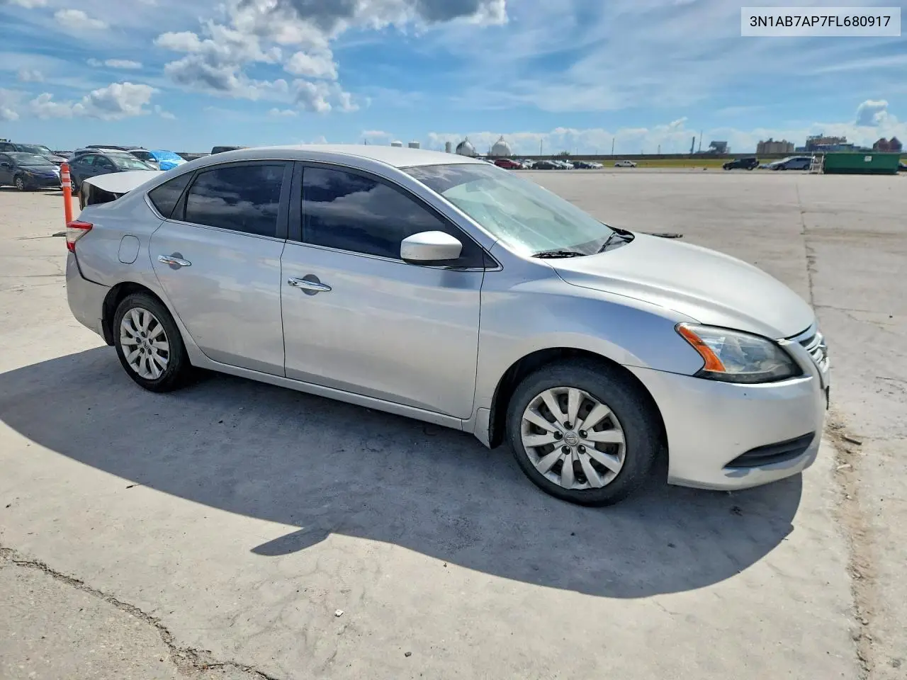 2015 NISSAN SENTRA VIN 3N1AB7AP7FL680917 — фото 4