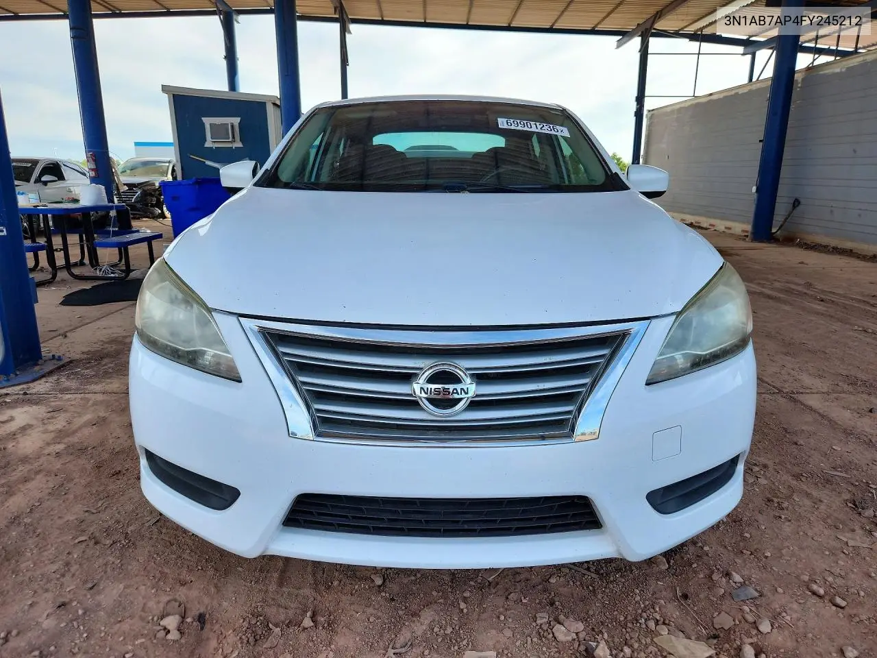 2015 NISSAN SENTRA VIN 3N1AB7AP4FY245212 — фото 5