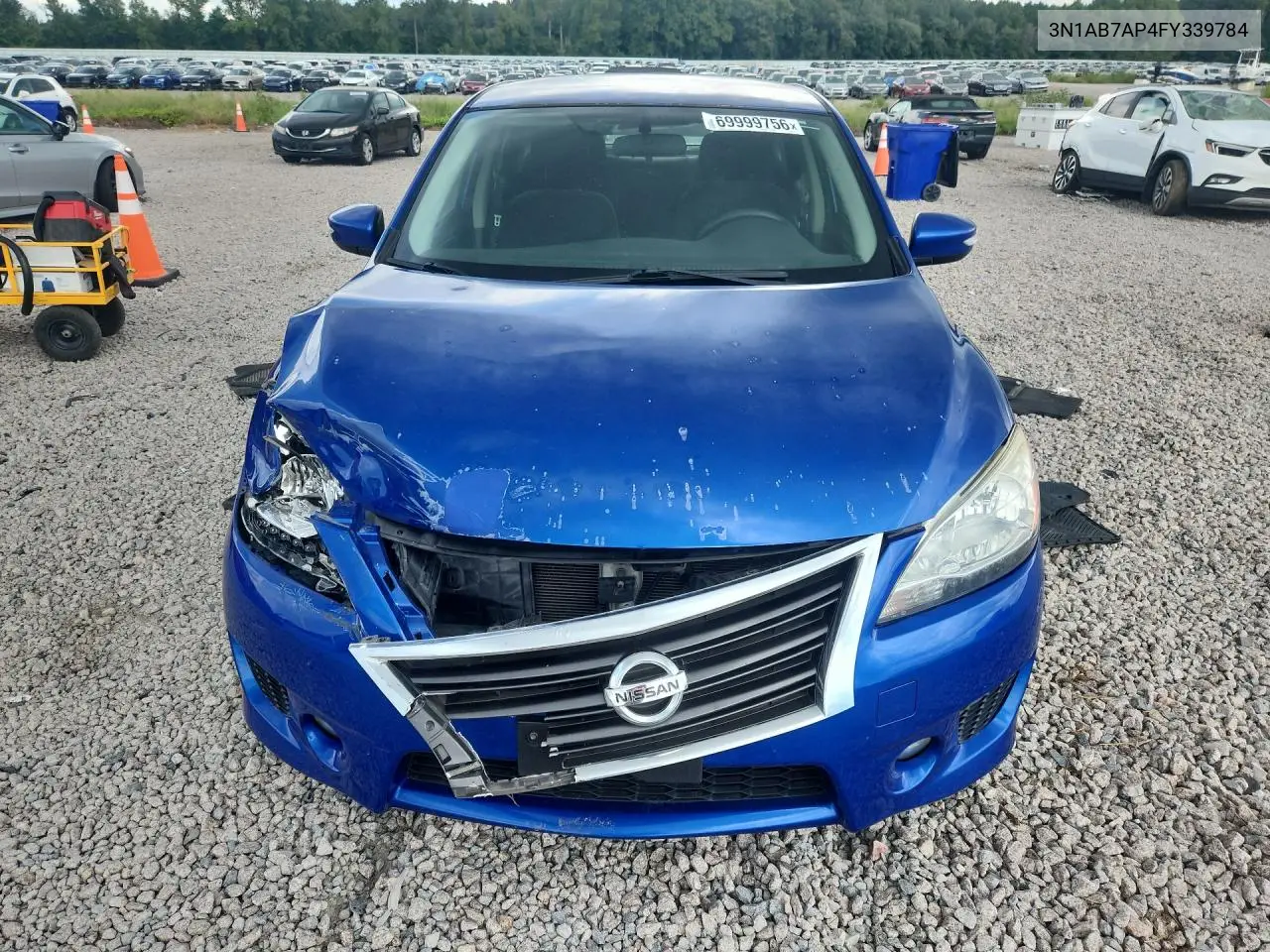 2015 NISSAN SENTRA VIN 3N1AB7AP4FY339784 — фото 5
