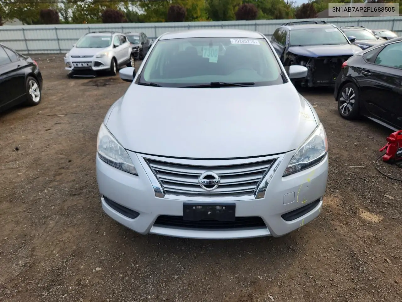 2015 NISSAN SENTRA VIN 3N1AB7AP2FL688505 — фото 5