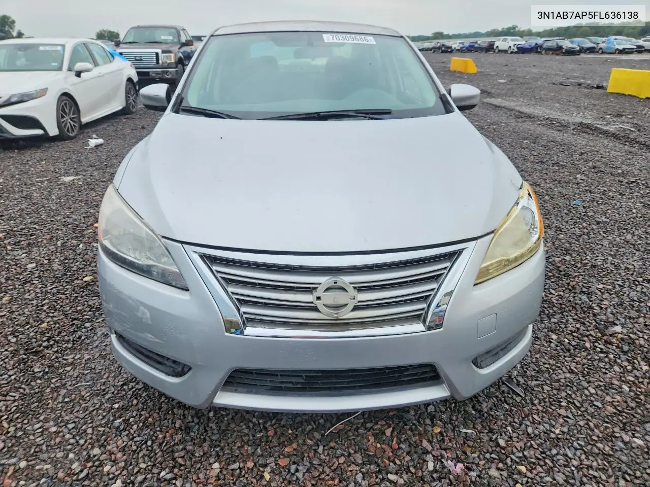 2015 NISSAN SENTRA VIN 3N1AB7AP5FL636138 — фото 5
