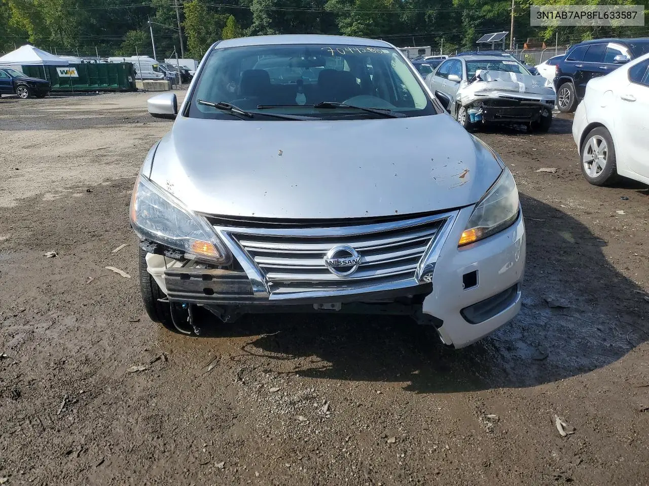 2015 NISSAN SENTRA VIN 3N1AB7AP8FL633587 — фото 5
