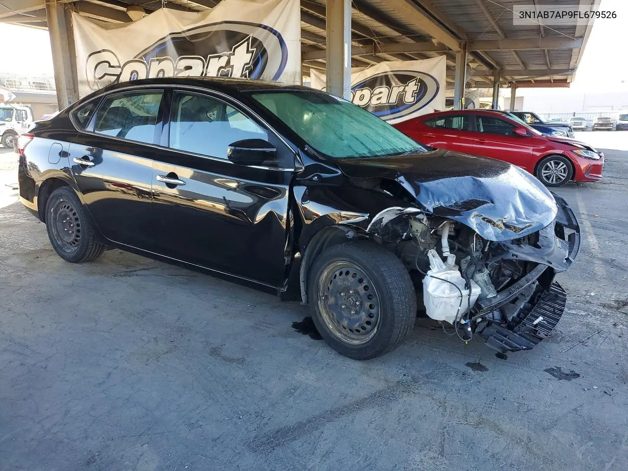 2015 NISSAN SENTRA VIN 3N1AB7AP9FL679526 — фото 4