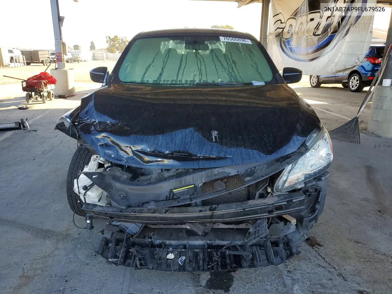 2015 NISSAN SENTRA VIN 3N1AB7AP9FL679526 — фото 5