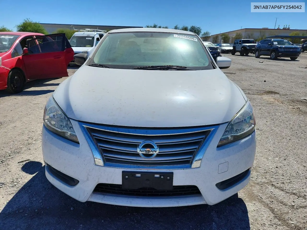 2015 NISSAN SENTRA VIN 3N1AB7AP6FY254042 — фото 5