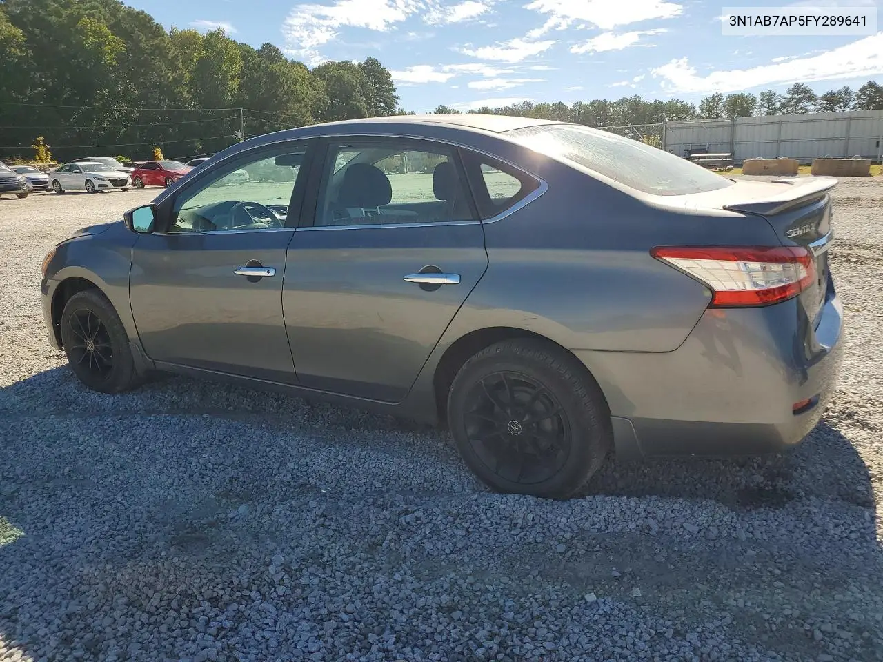2015 NISSAN SENTRA VIN 3N1AB7AP5FY289641 — фото 2