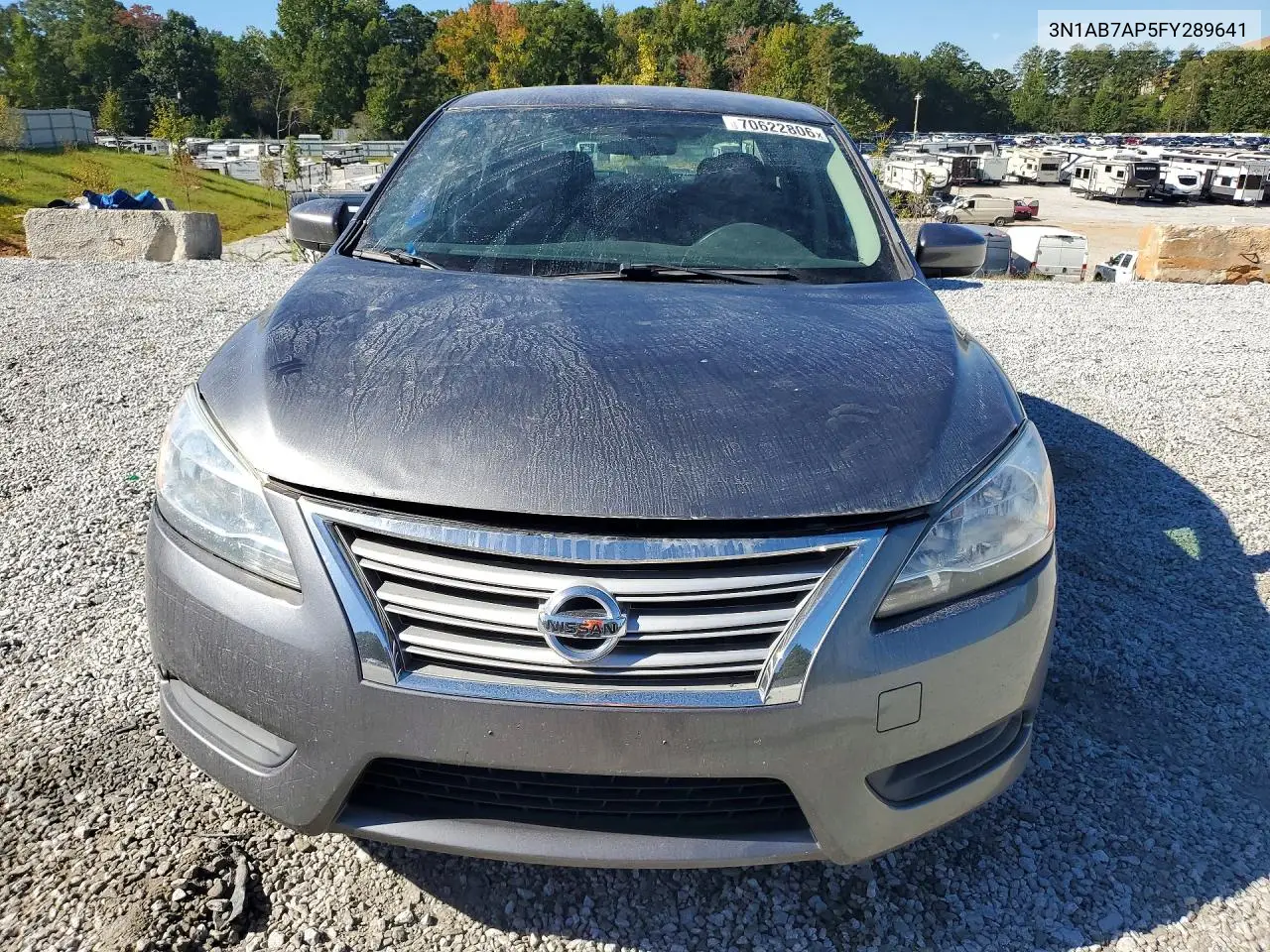 2015 NISSAN SENTRA VIN 3N1AB7AP5FY289641 — фото 5