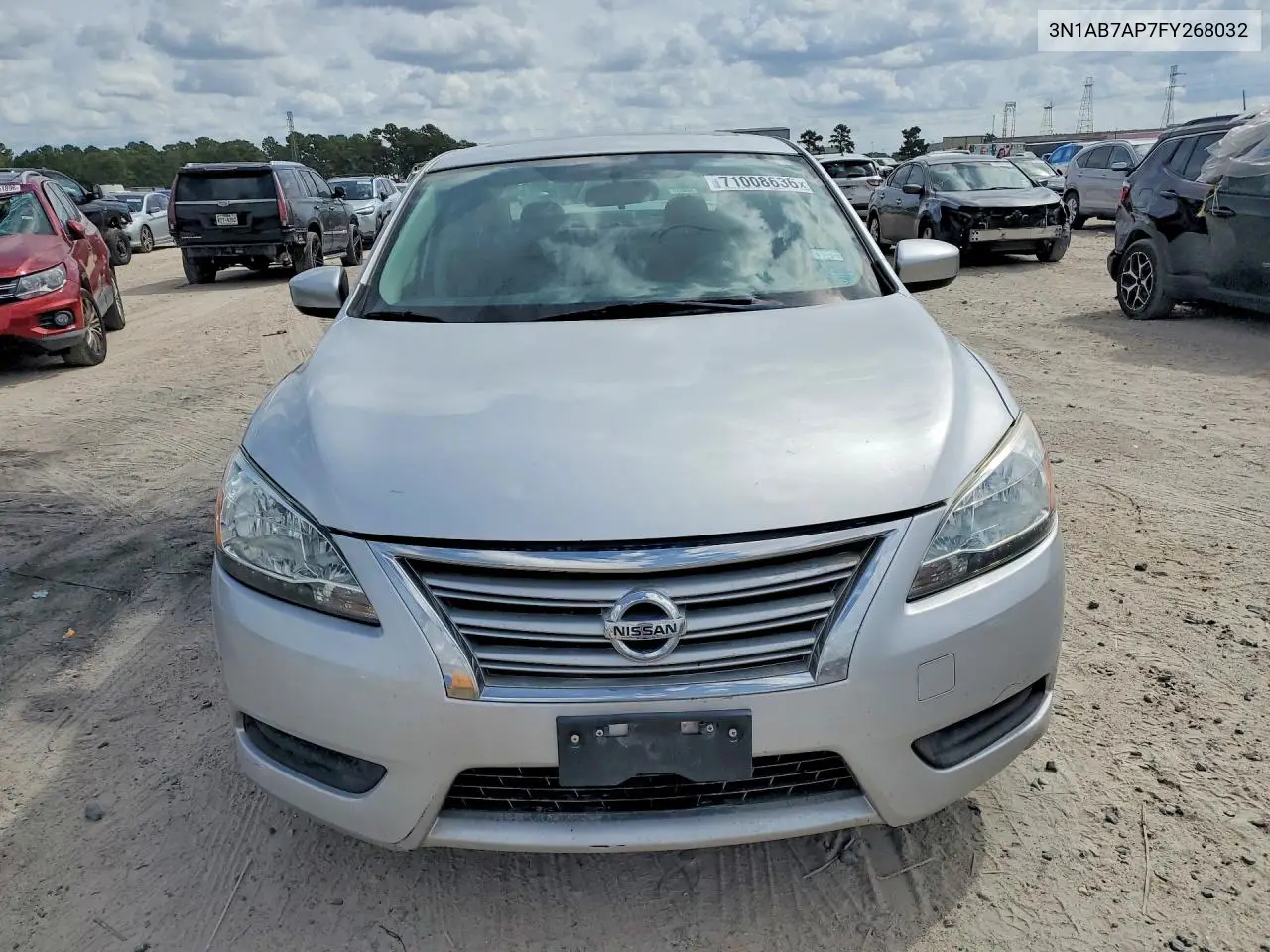 2015 NISSAN SENTRA VIN 3N1AB7AP7FY268032 — фото 5