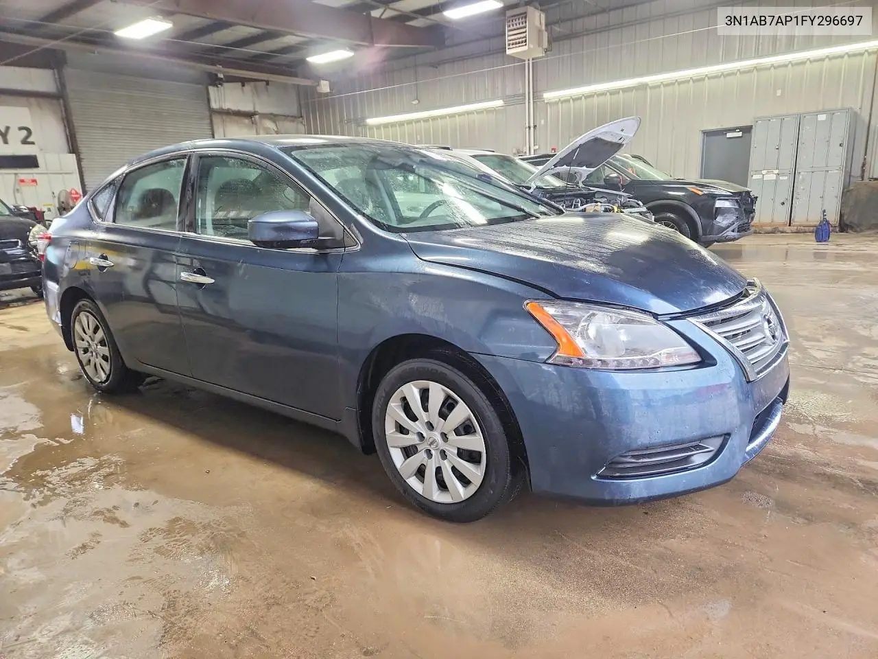 2015 NISSAN SENTRA VIN 3N1AB7AP1FY296697 — фото 4