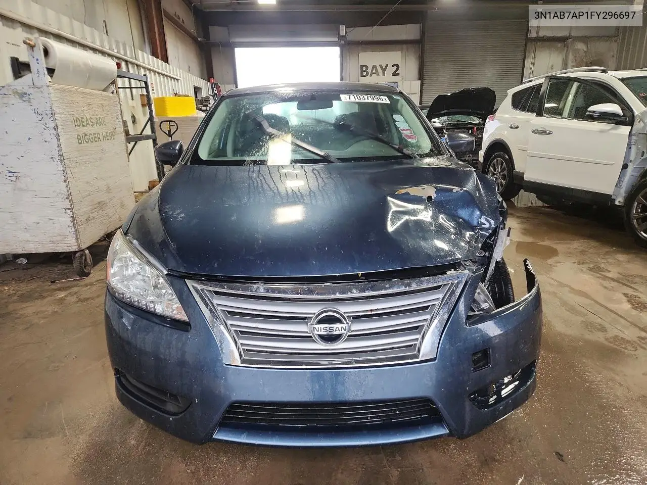 2015 NISSAN SENTRA VIN 3N1AB7AP1FY296697 — фото 5