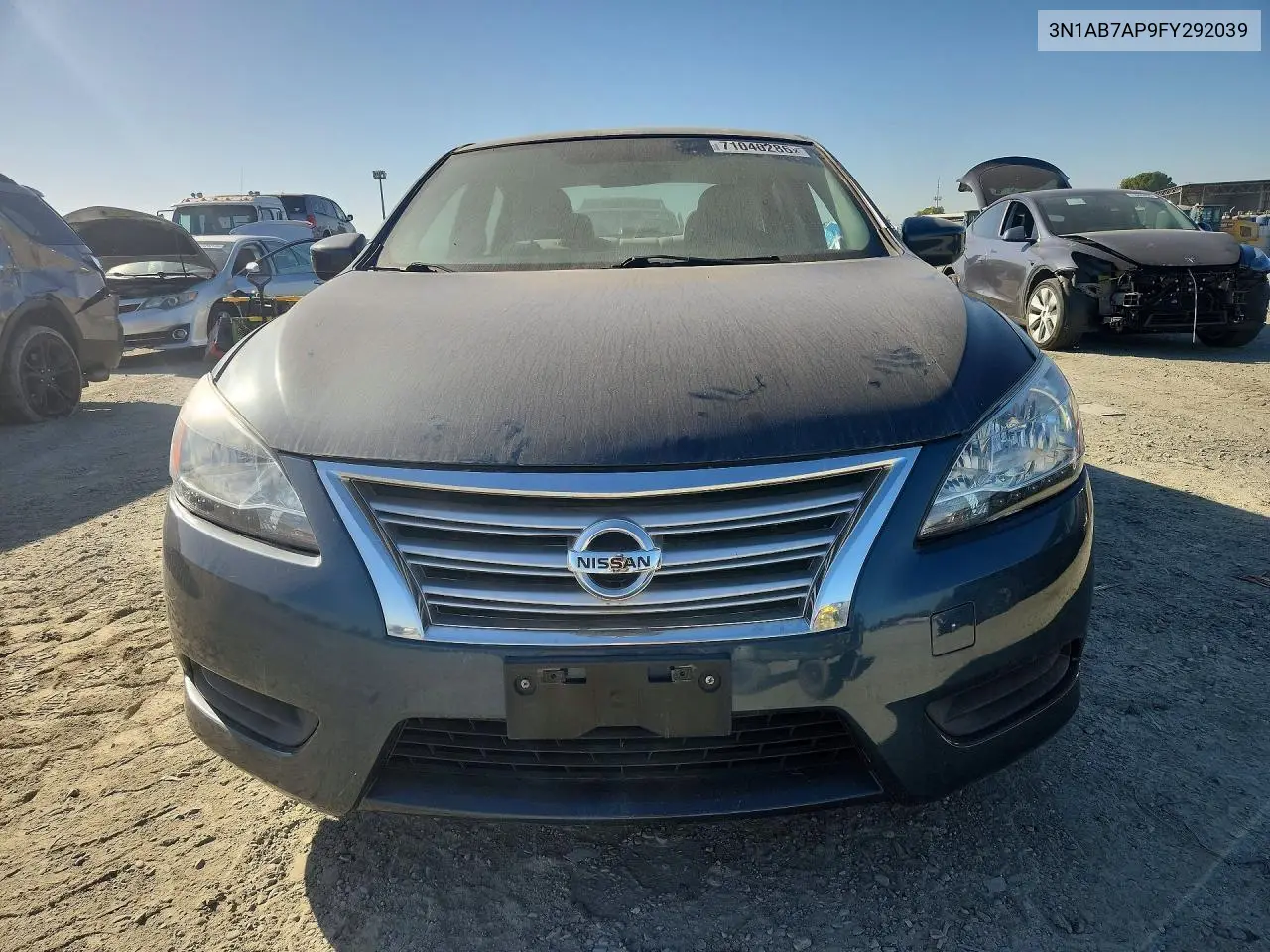 2015 NISSAN SENTRA VIN 3N1AB7AP9FY292039 — фото 5