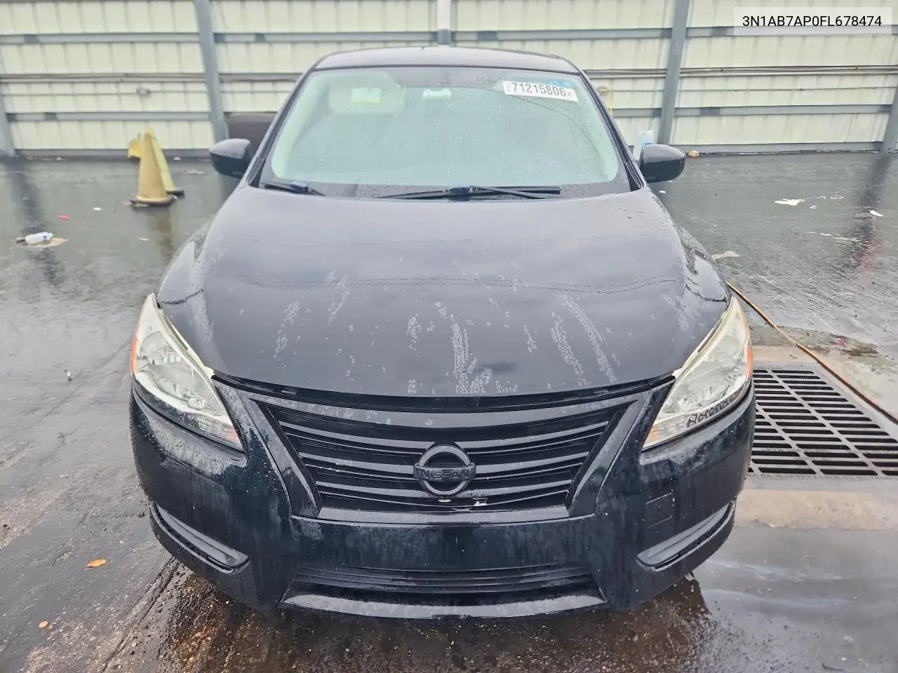 2015 NISSAN SENTRA VIN 3N1AB7AP0FL678474 — фото 5