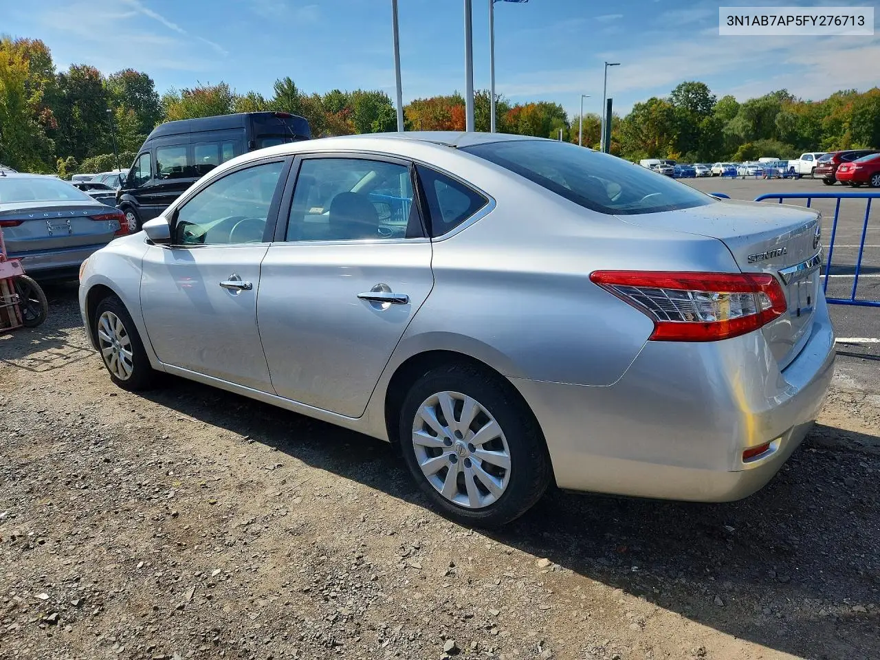 2015 NISSAN SENTRA VIN 3N1AB7AP5FY276713 — фото 2